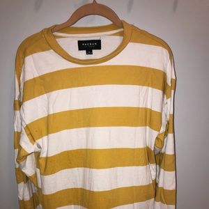 Striped long sleeve shirt